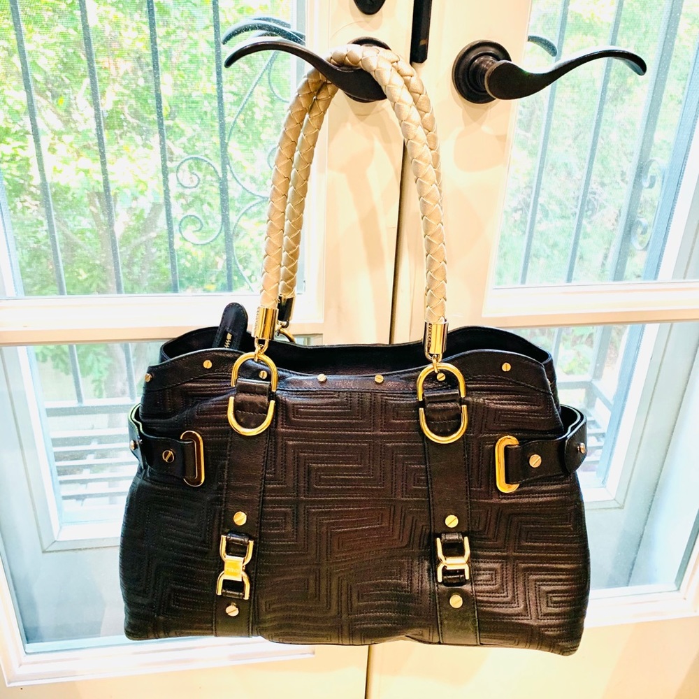 SALE! 💯% Authentic GIANNI VERSACE Leather Handbag